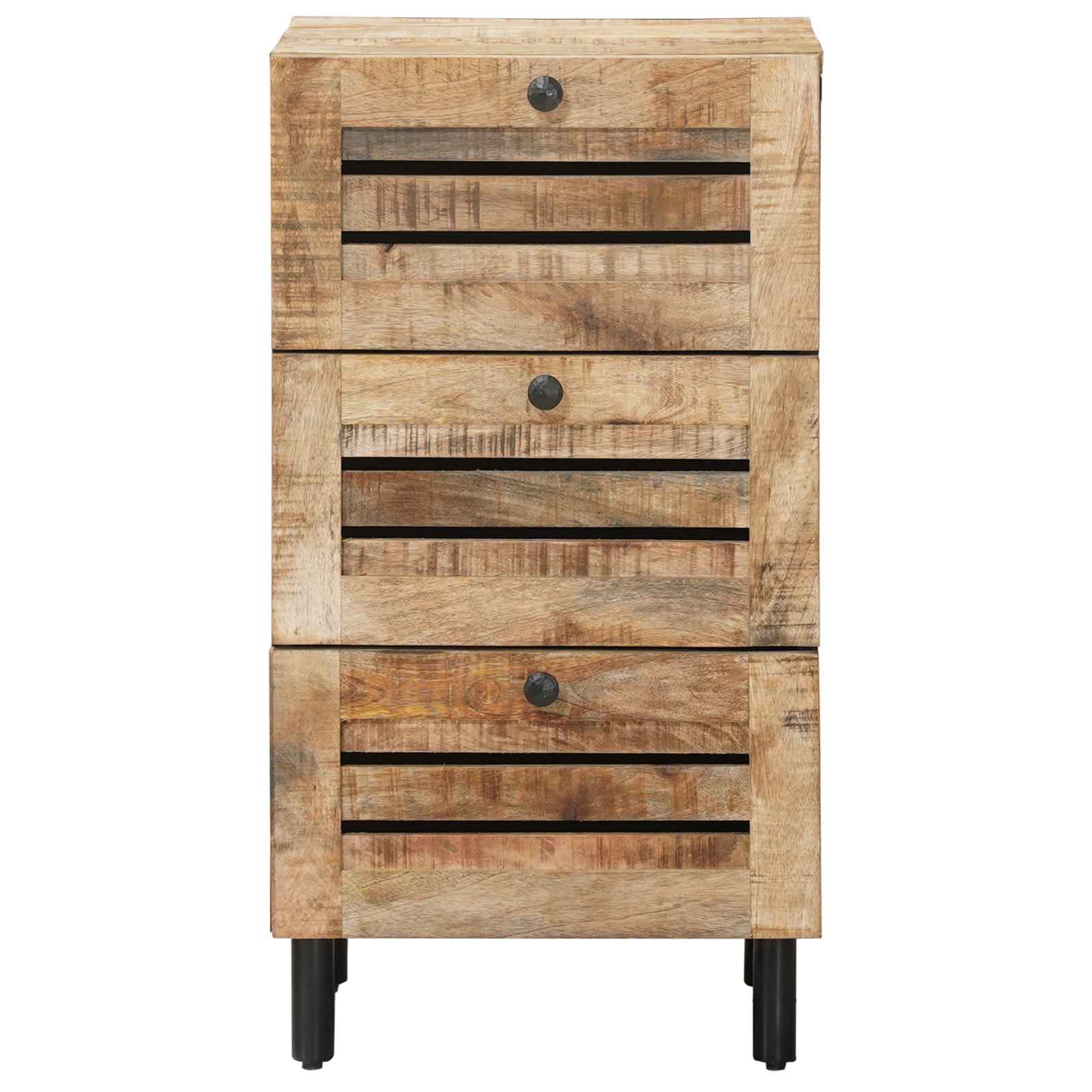 Stauraumschränke Natur 40 x 33 x 75 cm Massivholz Mango
