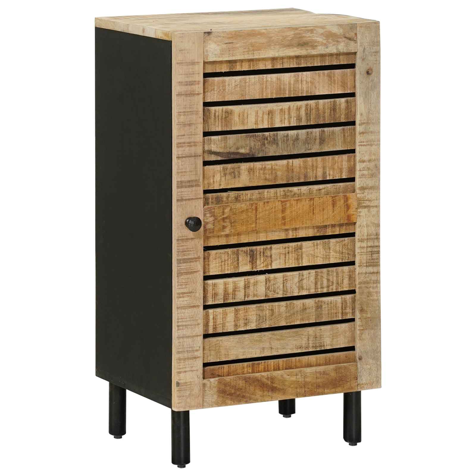 Aufbewahrungsschrank Natur 40 x 33 x 75 cm Massivholz Mango