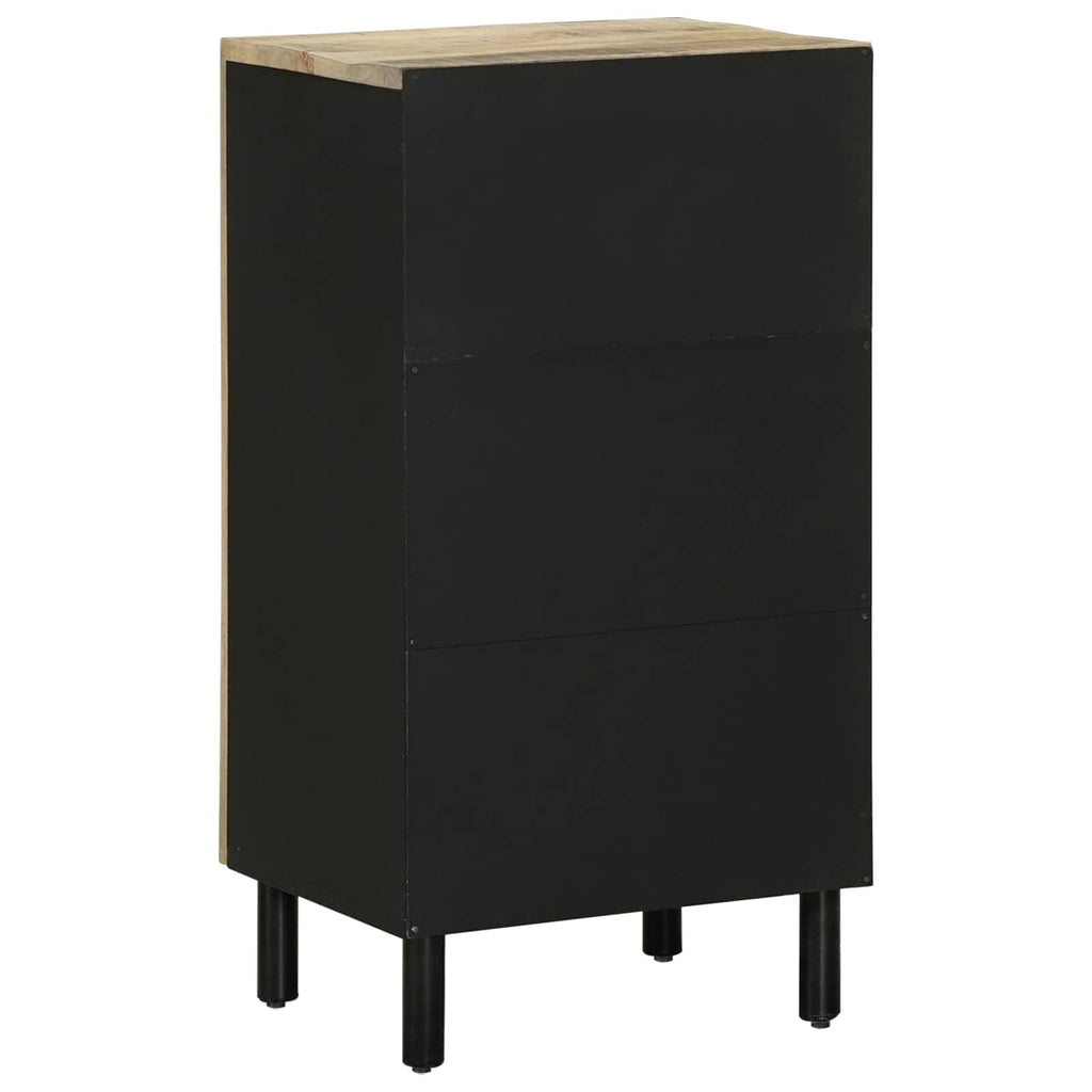 Aufbewahrungsschrank Natur 40 x 33 x 75 cm Massivholz Mango