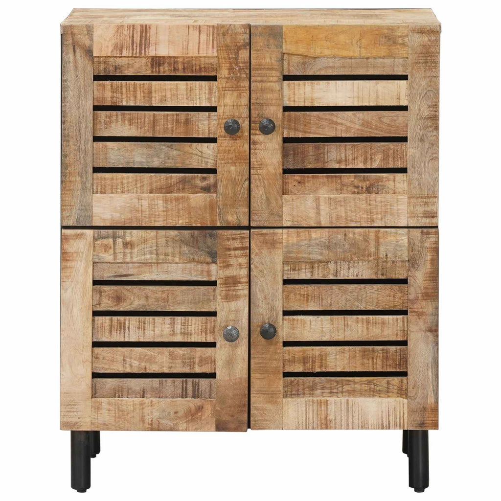Stauraumschränke Natur 60 x 33 x 75 cm Massivholz Mango