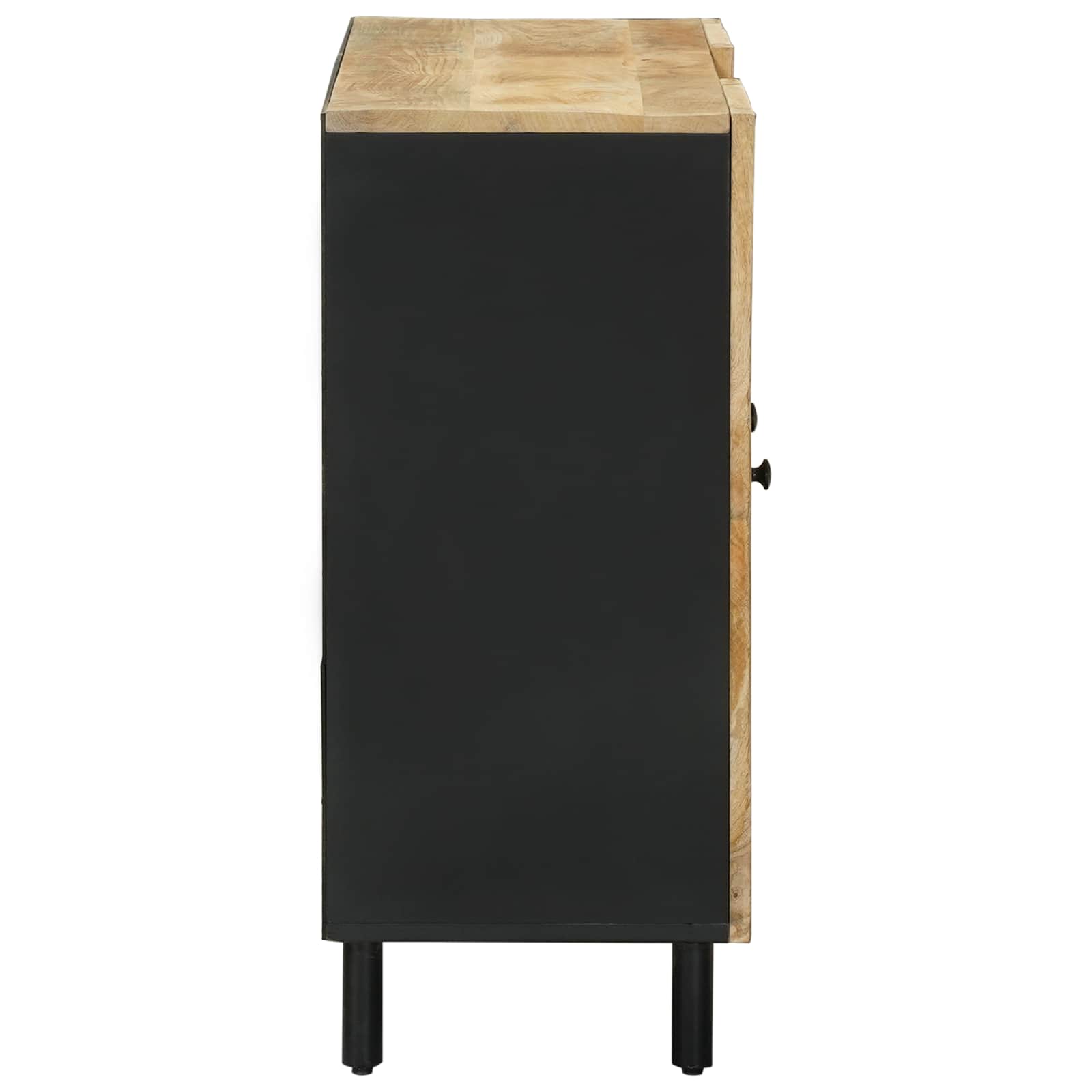 Stauraumschränke Natur 90 x 33 x 75 cm Massivholz Mango
