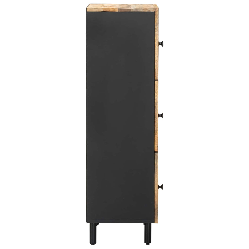 Stauraumschränke Natur 40 x 33 x 110 cm Massivholz Mango