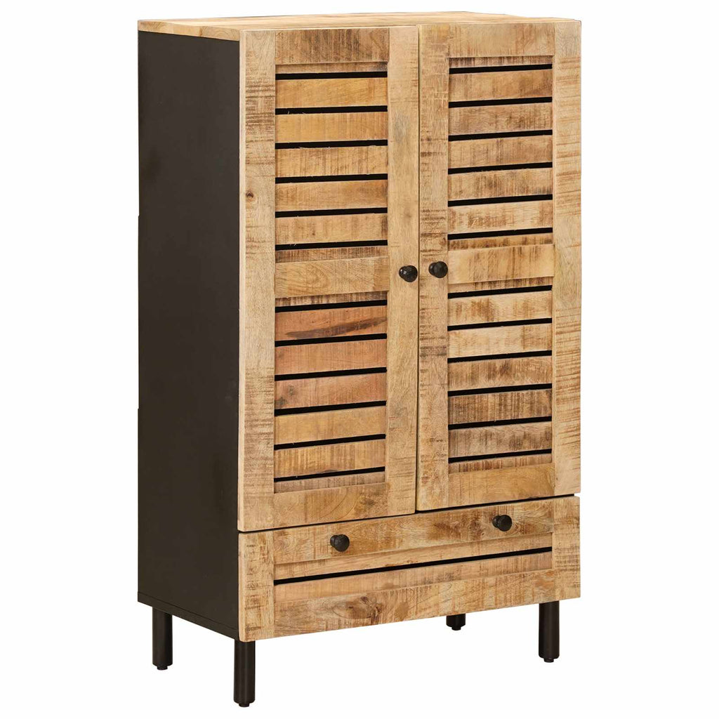Stauraumschränke Natur 60 x 33 x 100 cm Massivholz Mango