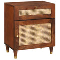 Nachttische mit Schubladen 50 x 33 x 60 cm Massivholz Mango
