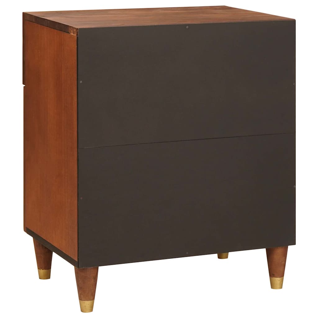 Nachttische mit Schubladen 50 x 33 x 60 cm Massivholz Mango