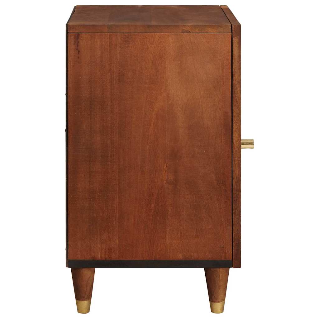 Badezimmerschrank mit Tür Braun 38 x 33,5 x 58 cm Holzwerkstoff