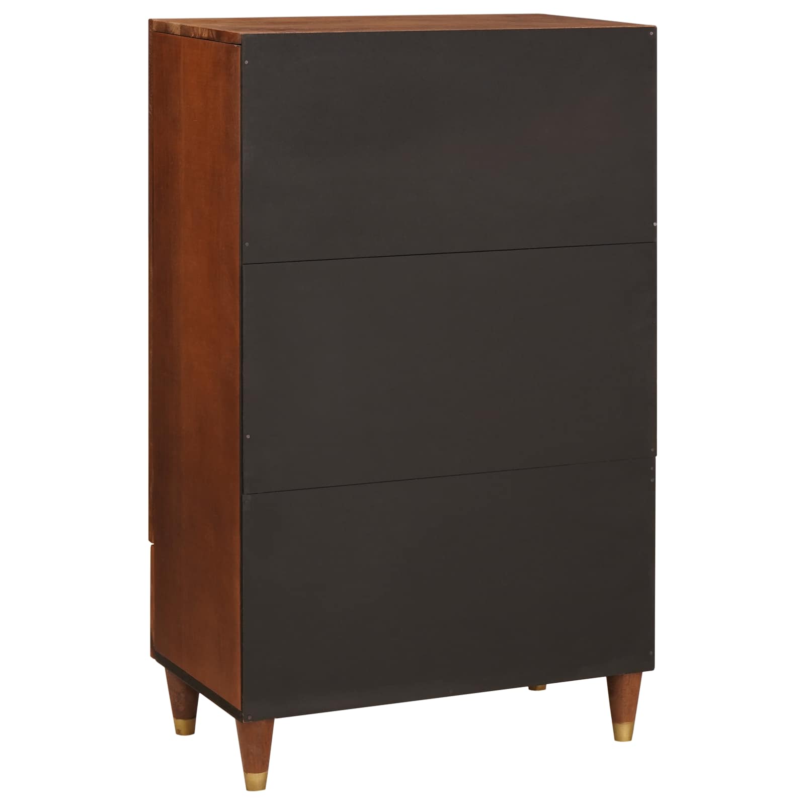 Hochschrank Braun 60 x 33,5 x 100 cm Massivholz Mango