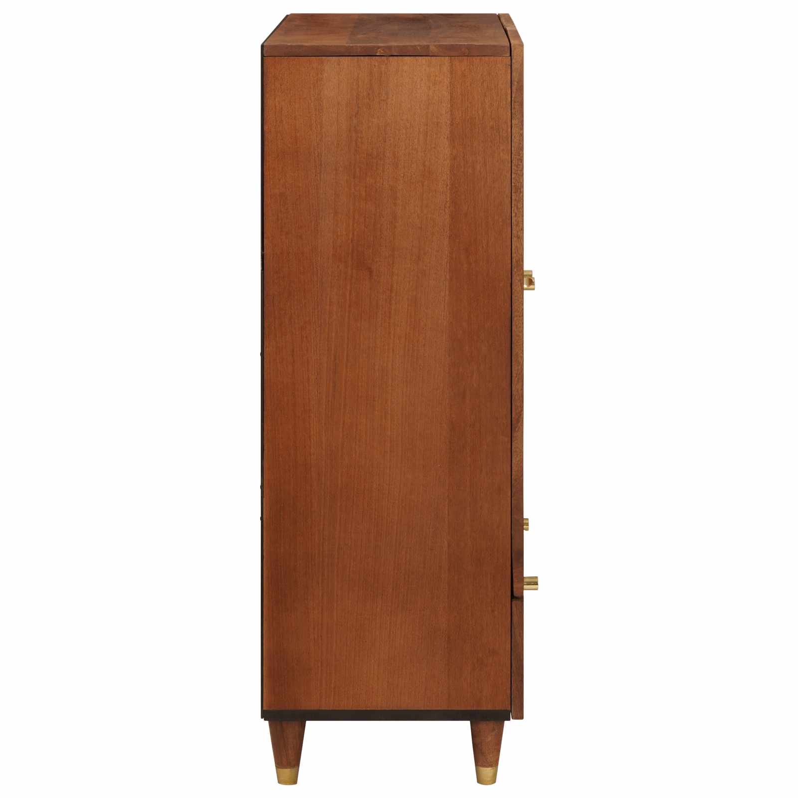 Hochschrank Braun 60 x 33,5 x 100 cm Massivholz Mango