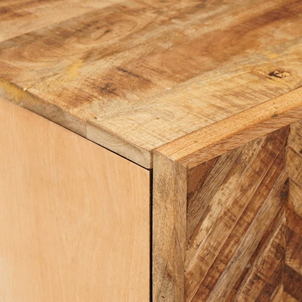 Stauraumschränke Braun 105 x 33,5 x 46 cm Massivholz Mango