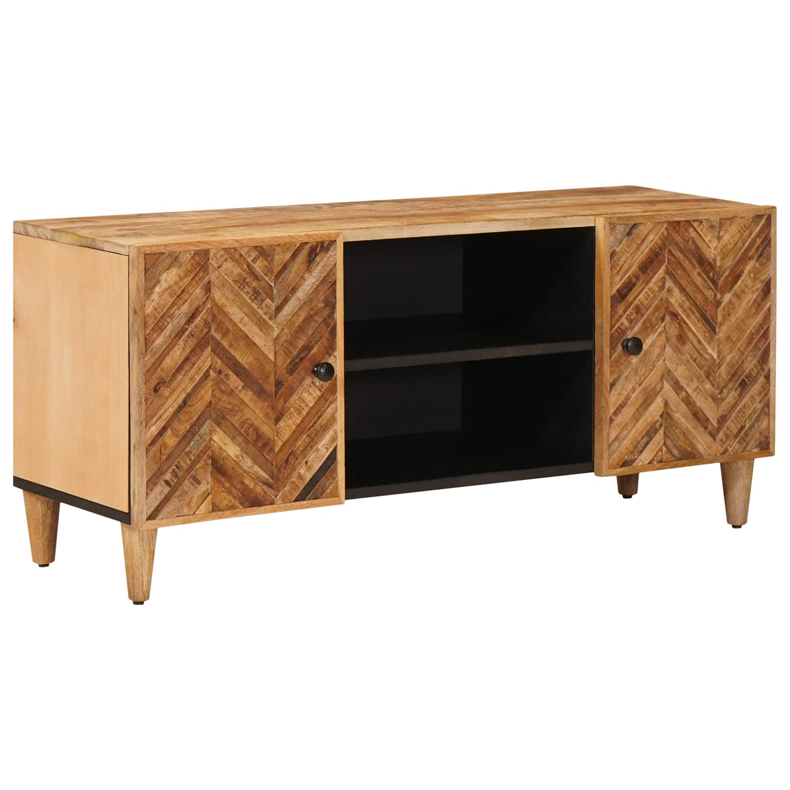 Stauraumschränke Braun 105 x 33,5 x 46 cm Massivholz Mango