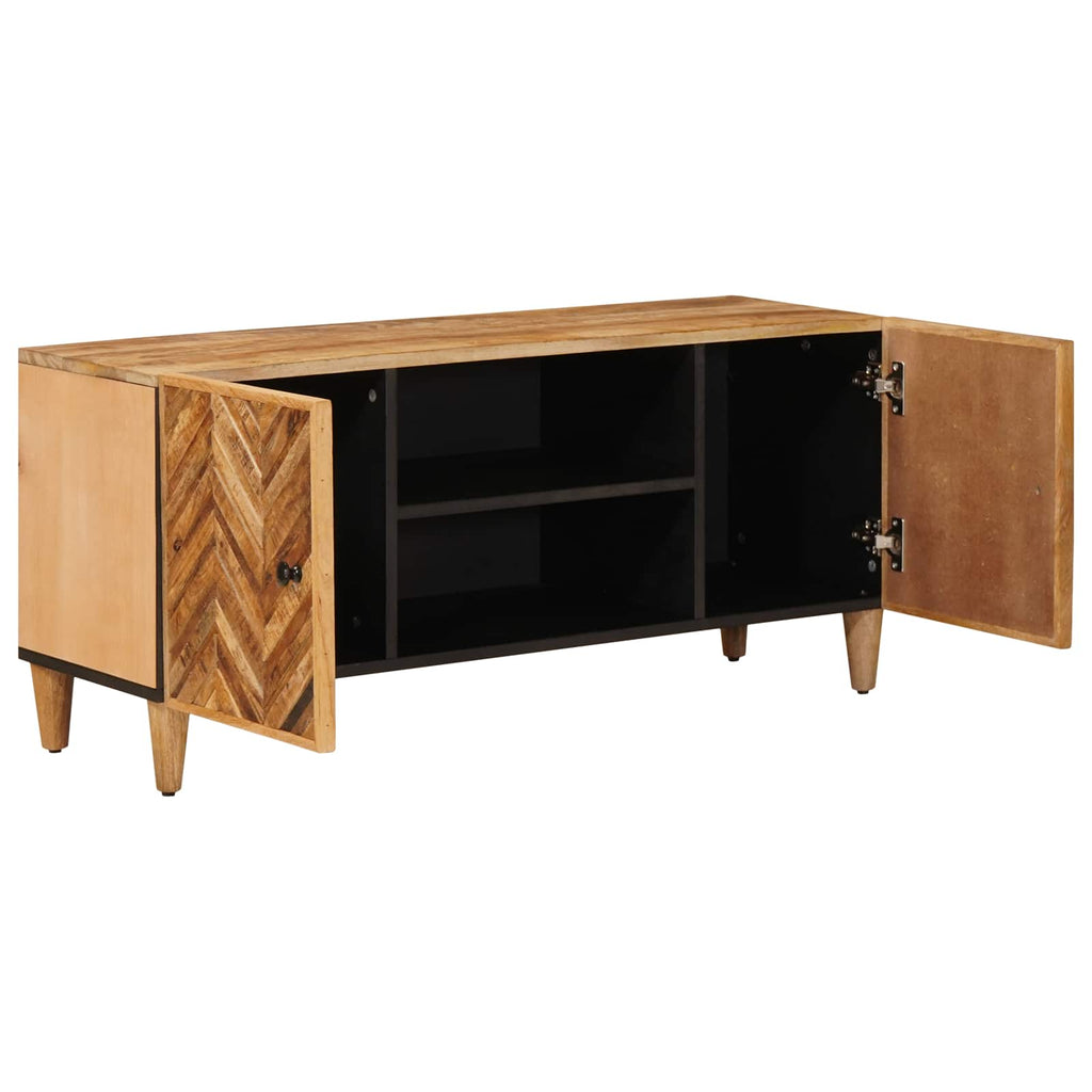 Stauraumschränke Braun 105 x 33,5 x 46 cm Massivholz Mango