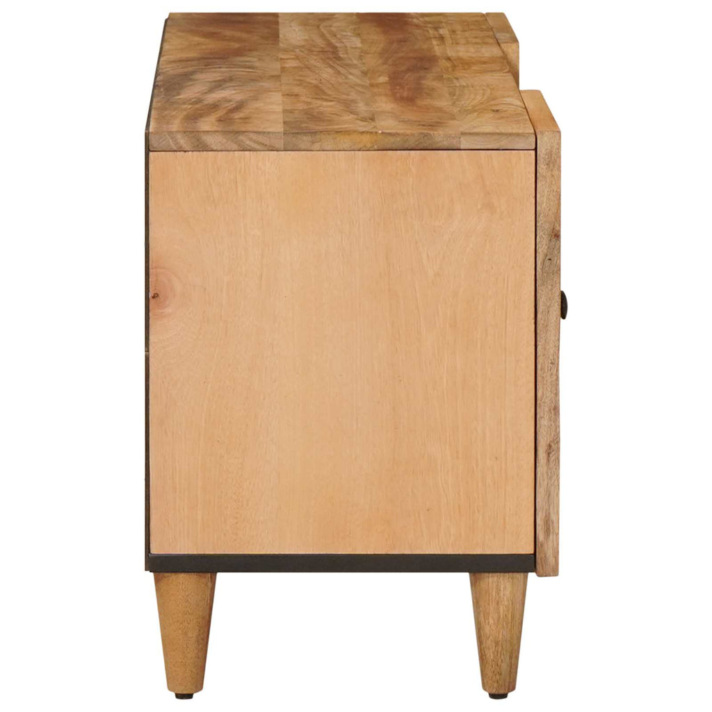 Stauraumschränke Braun 105 x 33,5 x 46 cm Massivholz Mango