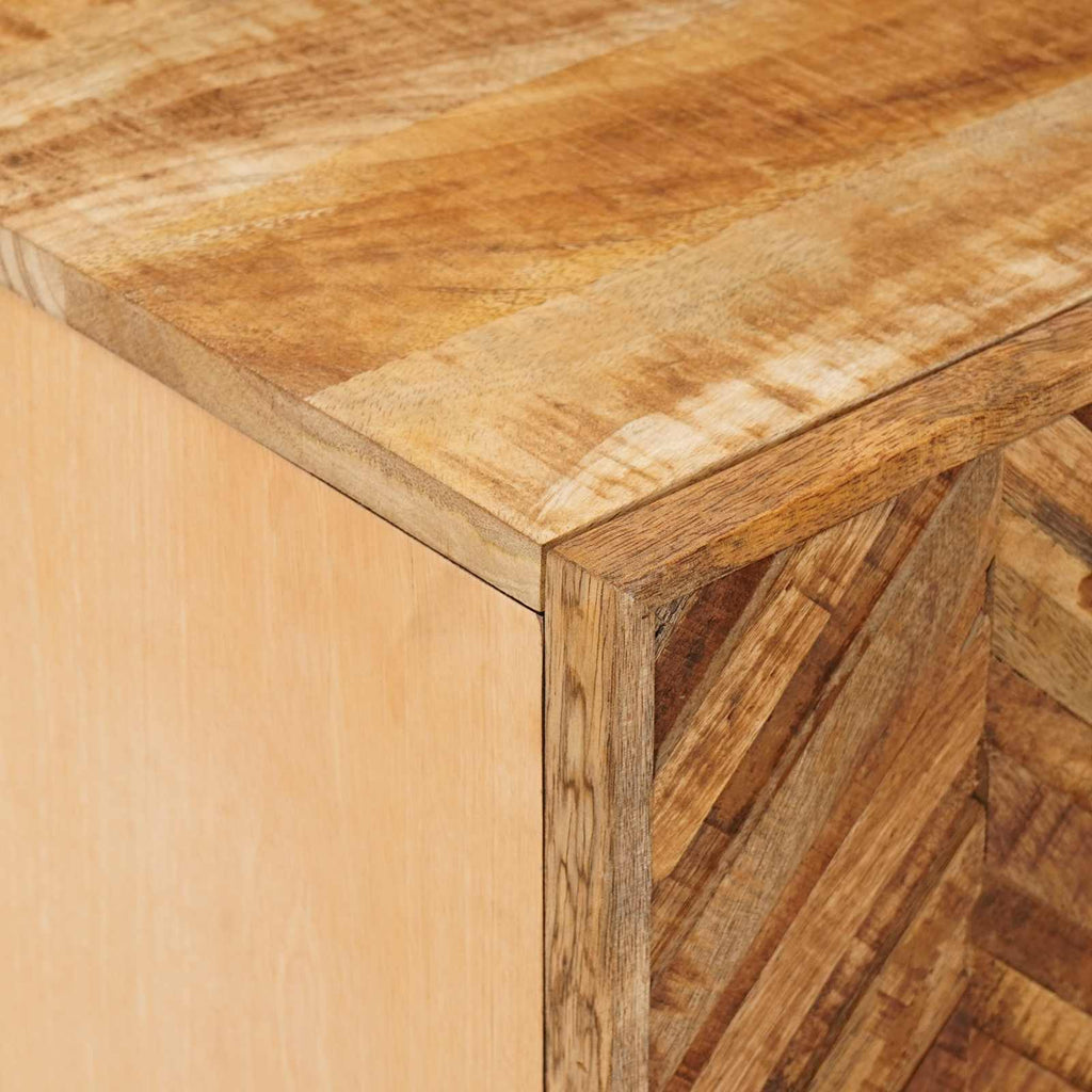 Stauraumschränke Braun 105 x 33,5 x 46 cm Massivholz Mango