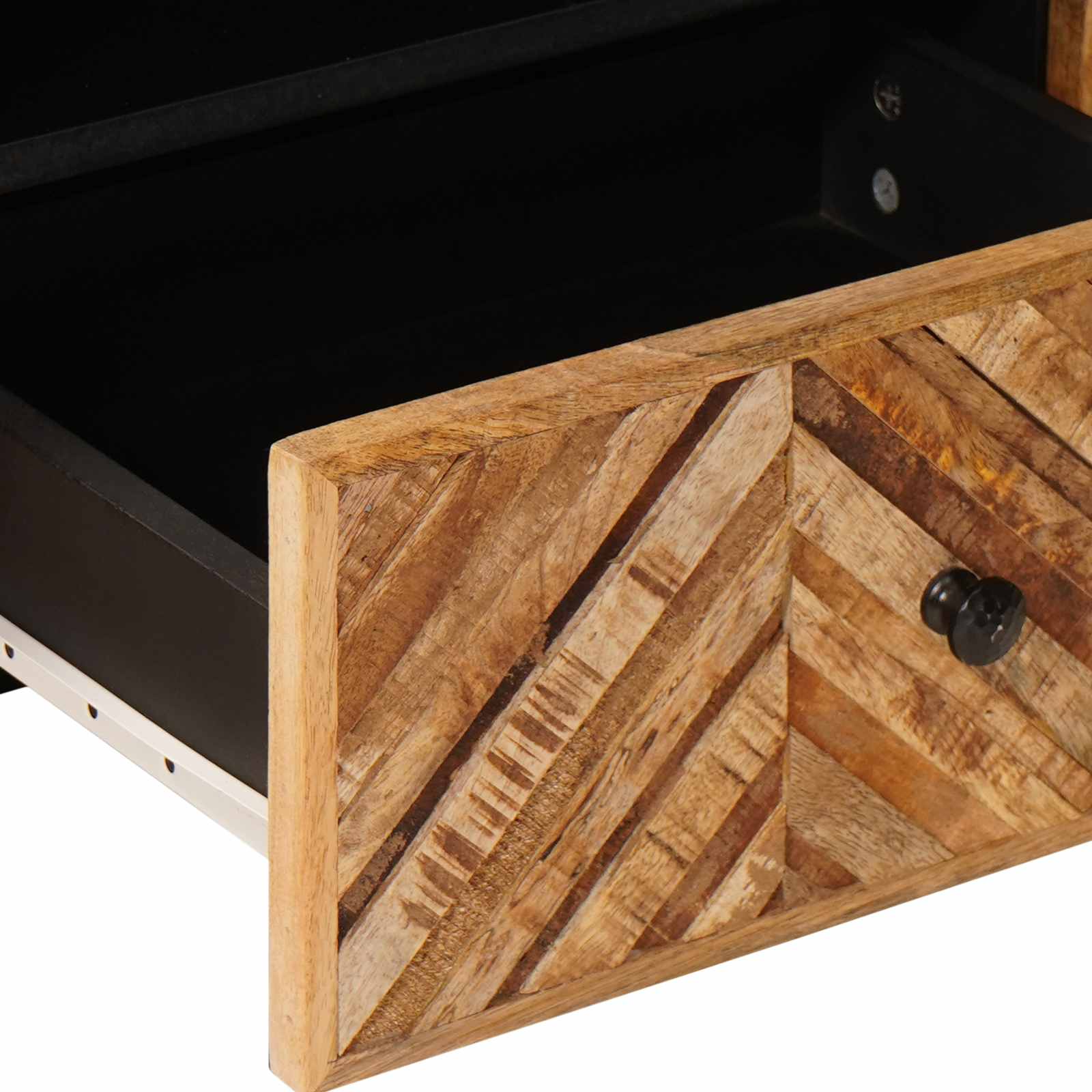 Stauraumschränke Braun 105 x 33,5 x 46 cm Massivholz Mango