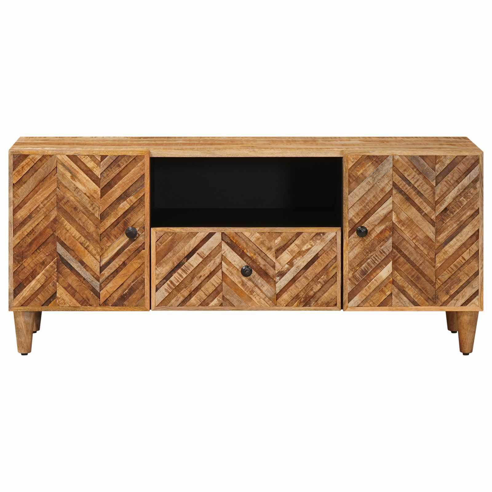 Stauraumschränke Braun 105 x 33,5 x 46 cm Massivholz Mango