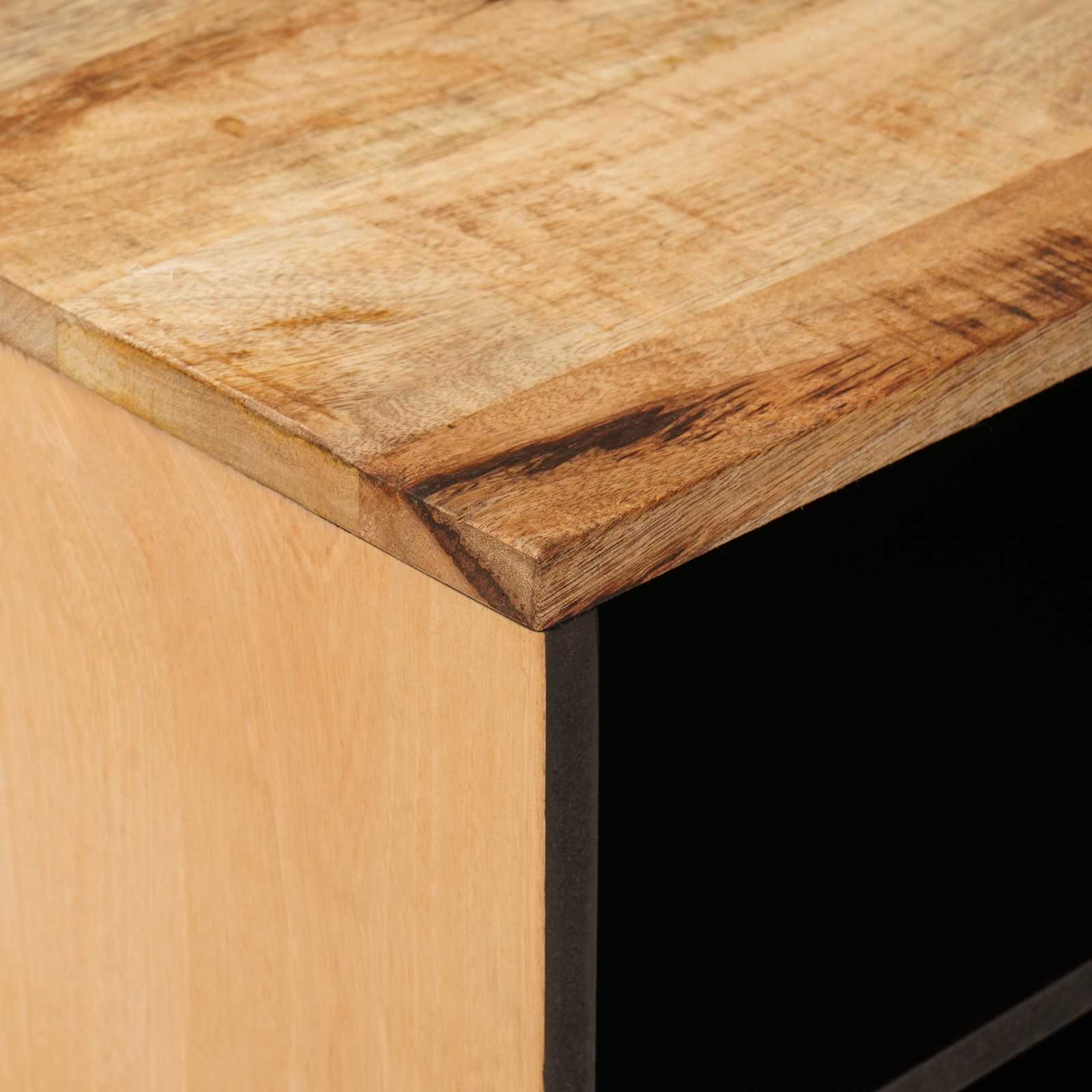 Stauraumschränke Braun 80 x 31,5 x 46 cm Massivholz Mango