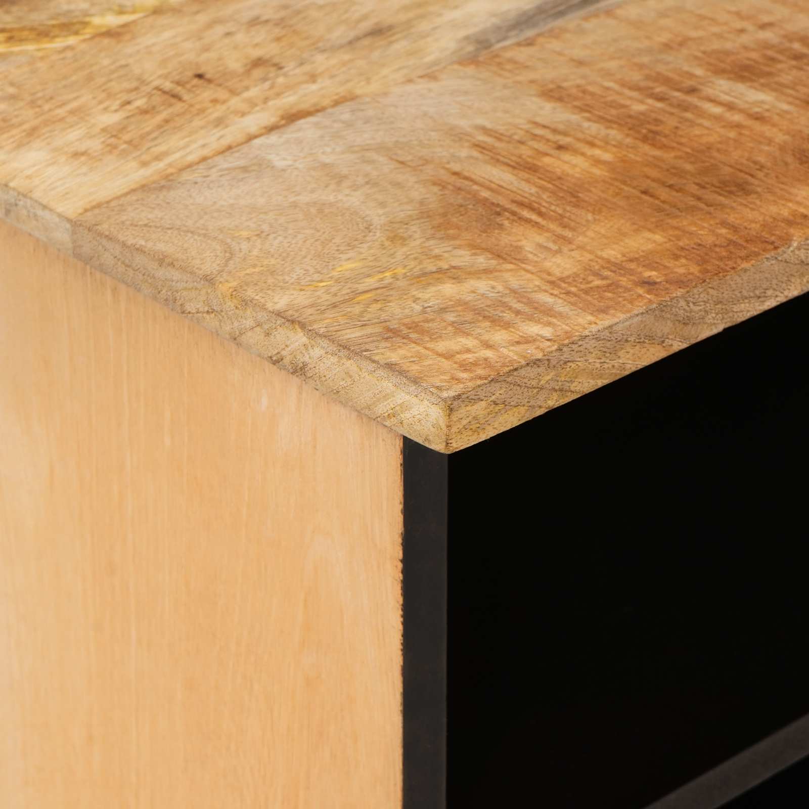 Stauraumschränke Braun 100 x 33,5 x 46 cm Massivholz Mango