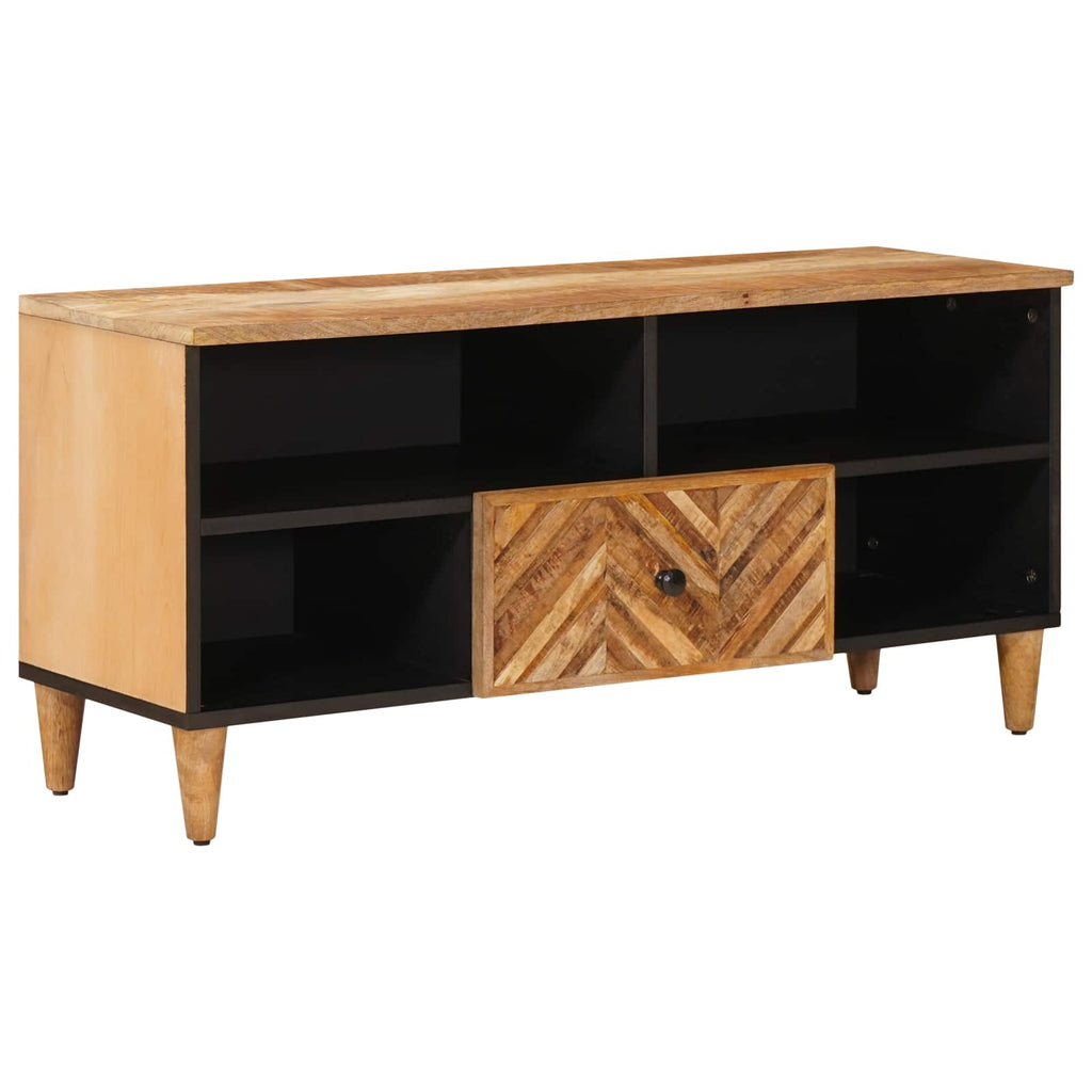 Stauraumschränke Braun 100 x 33,5 x 46 cm Massivholz Mango