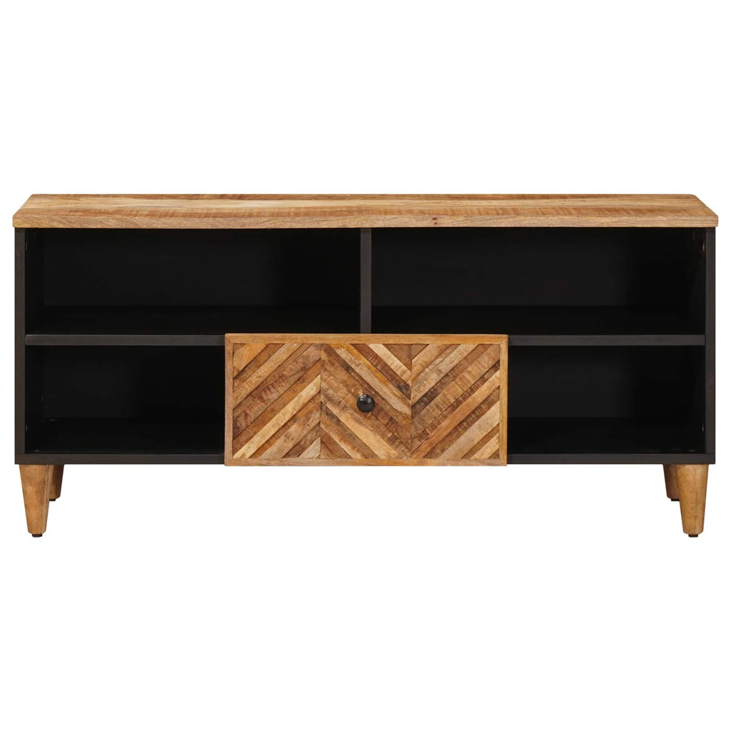 Stauraumschränke Braun 100 x 33,5 x 46 cm Massivholz Mango