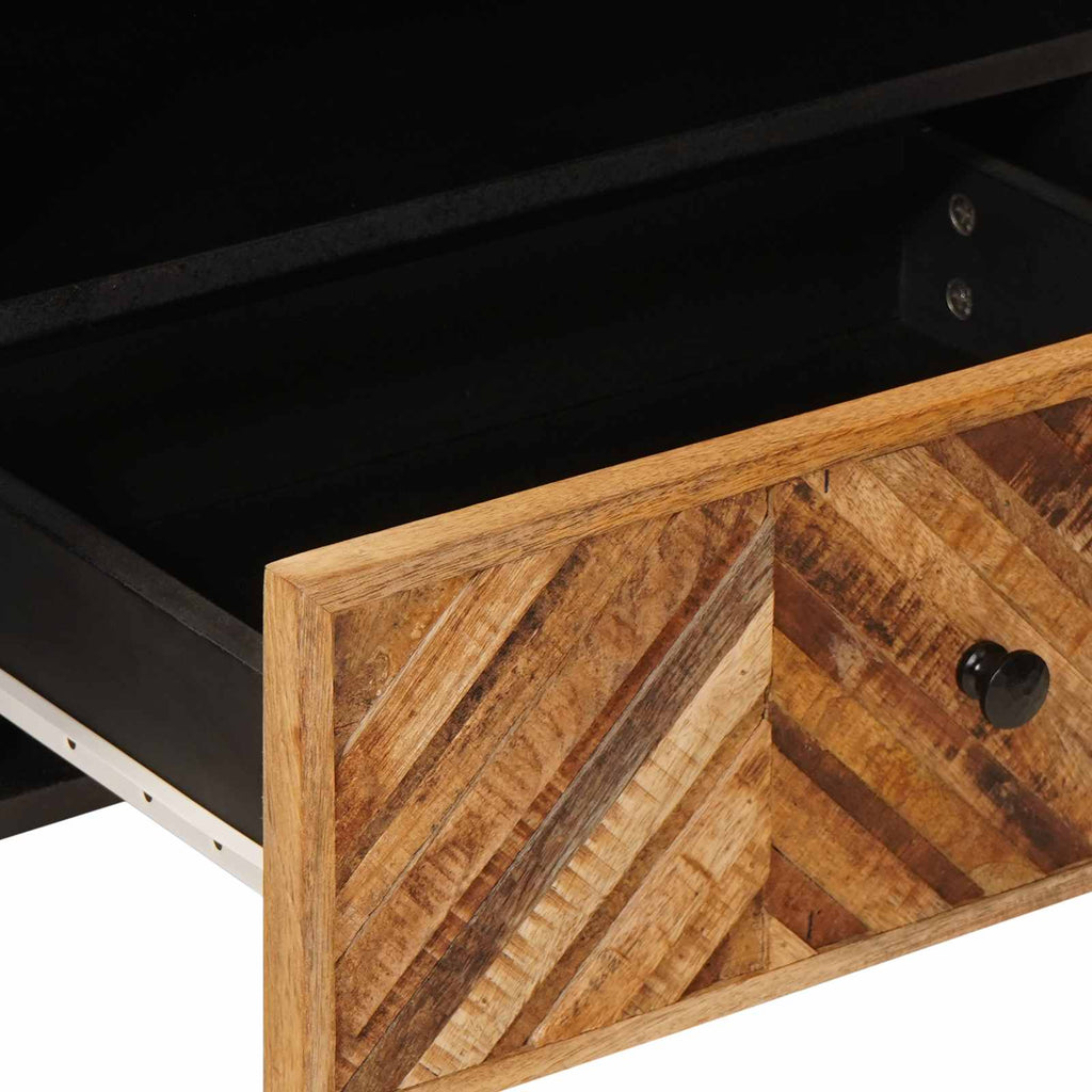 Stauraumschränke Braun 80 x 33,5 x 46 cm Massivholz Mango