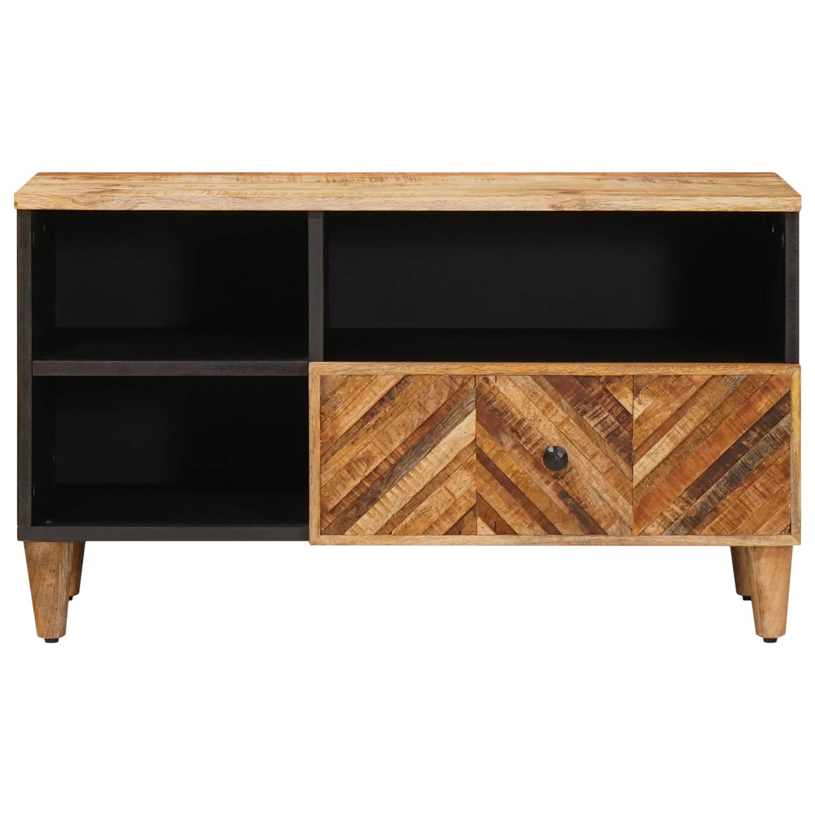 Stauraumschränke Braun 80 x 33,5 x 46 cm Massivholz Mango