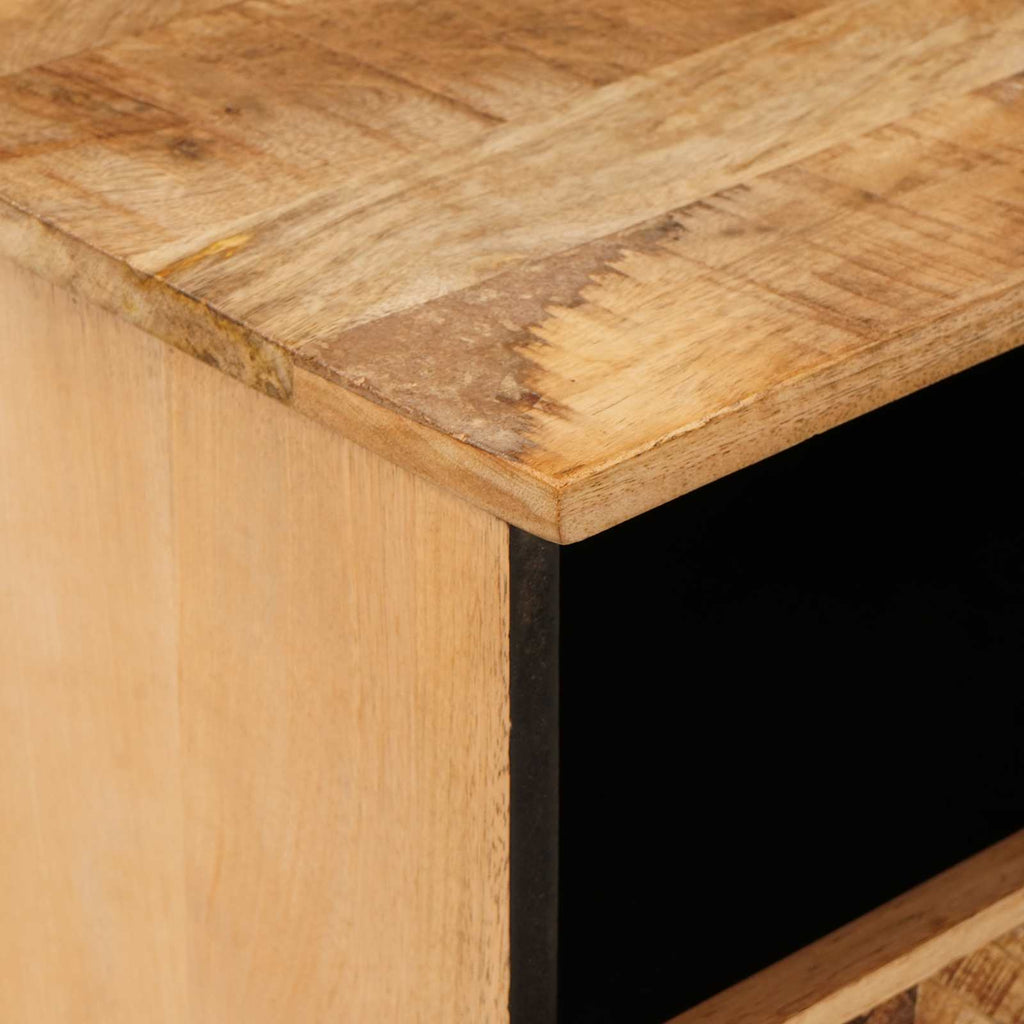 Stauraumschränke Braun 100 x 33,5 x 46 cm Massivholz Mango
