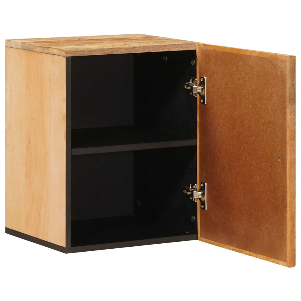 Hängeschrank mit Tür Braun 38 x 33,5 x 48 cm Massivholz Mango