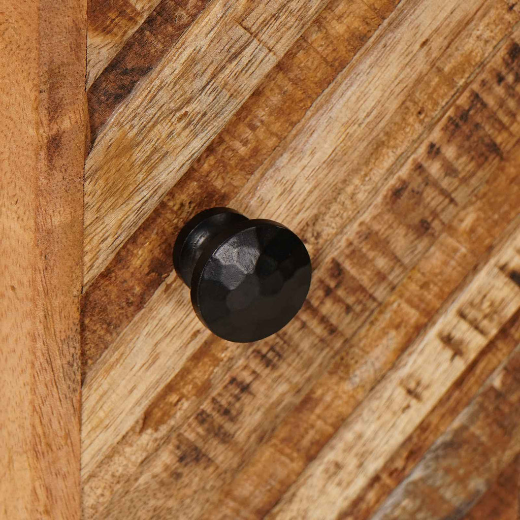 Badezimmerschrank Braun 38 x 33,5 x 58 cm Massivholz Mango