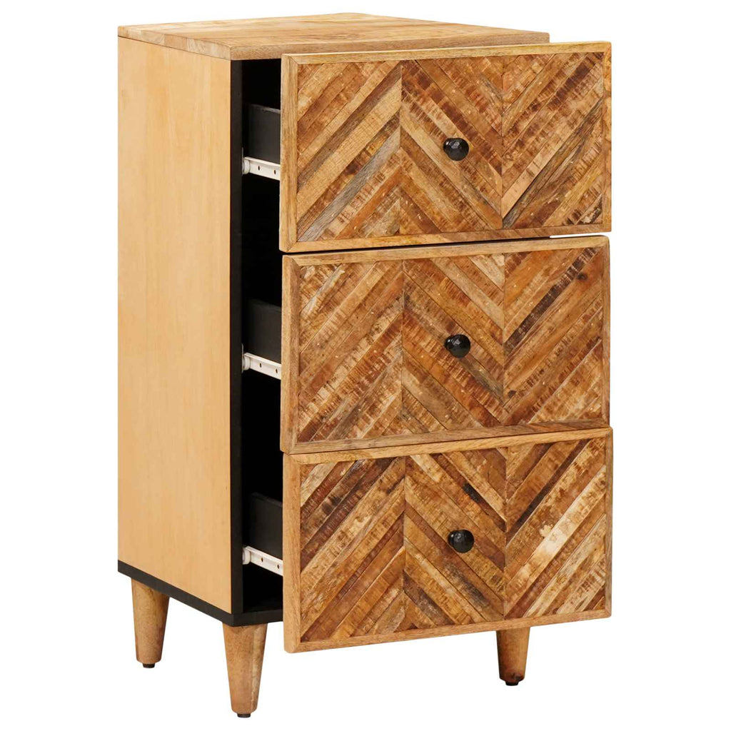 Stauraumschränke Braun 40 x 33,5 x 75 cm Massivholz Mango