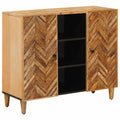 Stauraumschränke Braun 90 x 33,5 x 75 cm Massivholz Mango