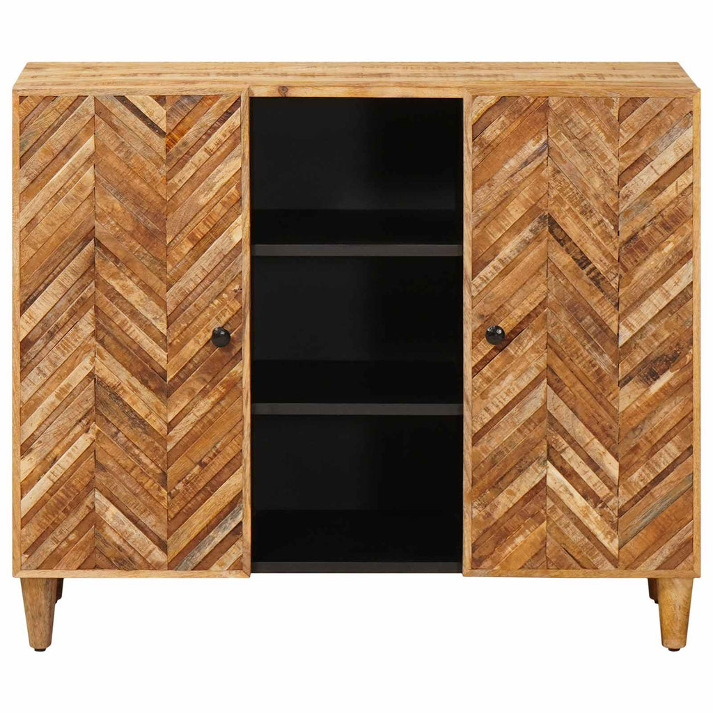 Stauraumschränke Braun 90 x 33,5 x 75 cm Massivholz Mango