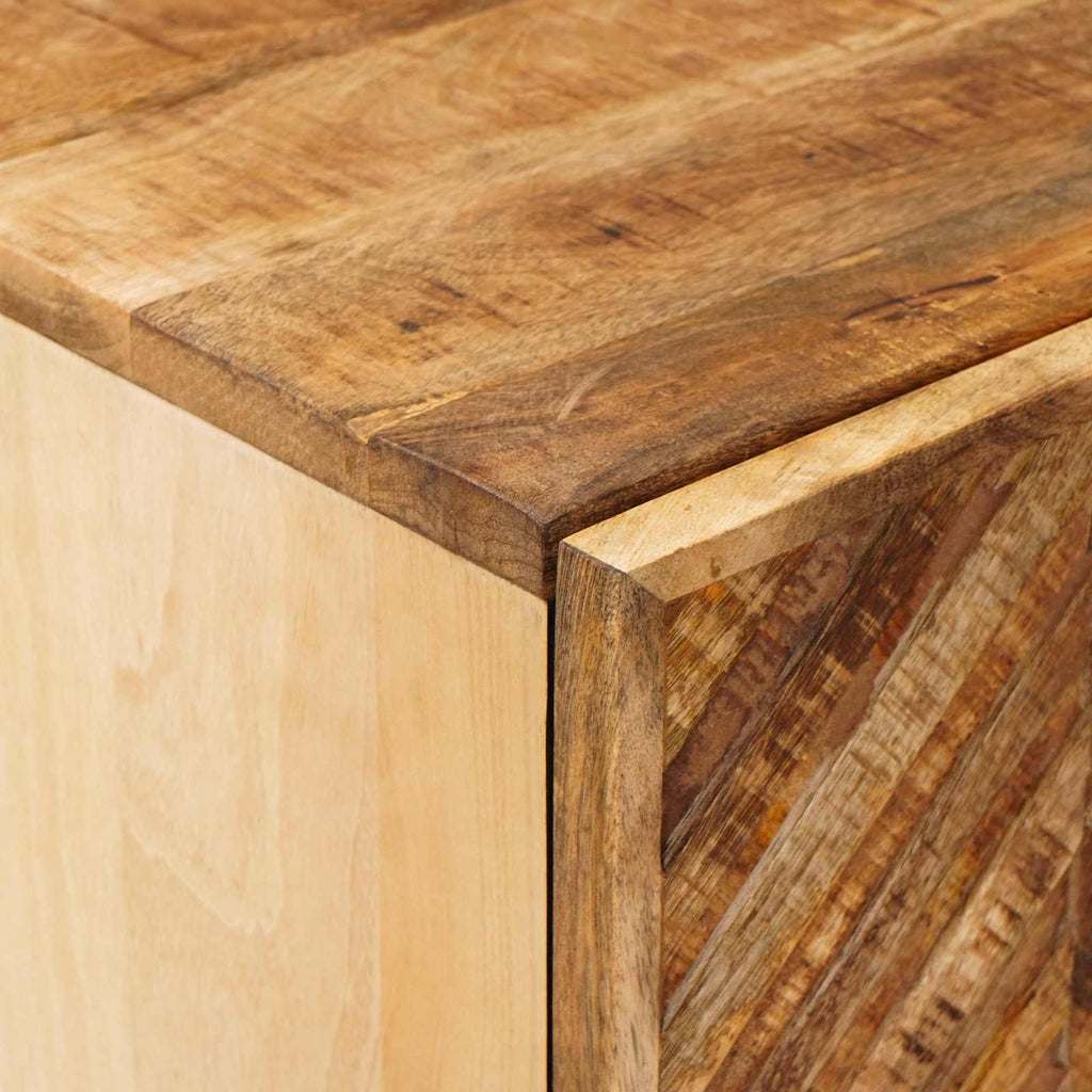 Stauraumschränke Braun 40 x 33,5 x 110 cm Massivholz Mango