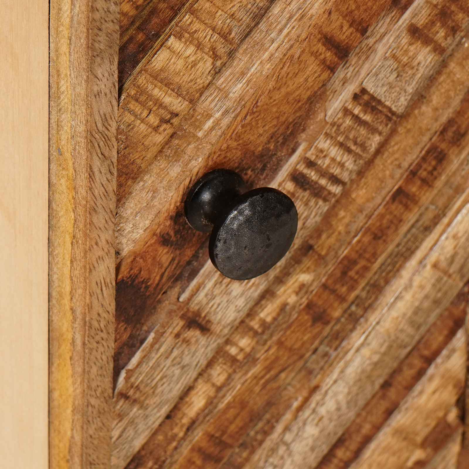 Stauraumschränke Braun 40 x 33,5 x 110 cm Massivholz Mango
