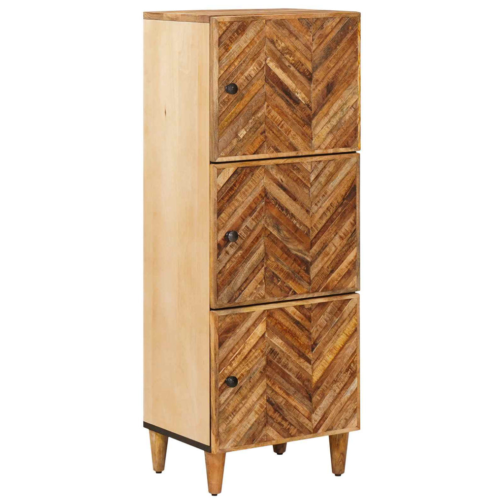 Stauraumschränke Braun 40 x 33,5 x 110 cm Massivholz Mango