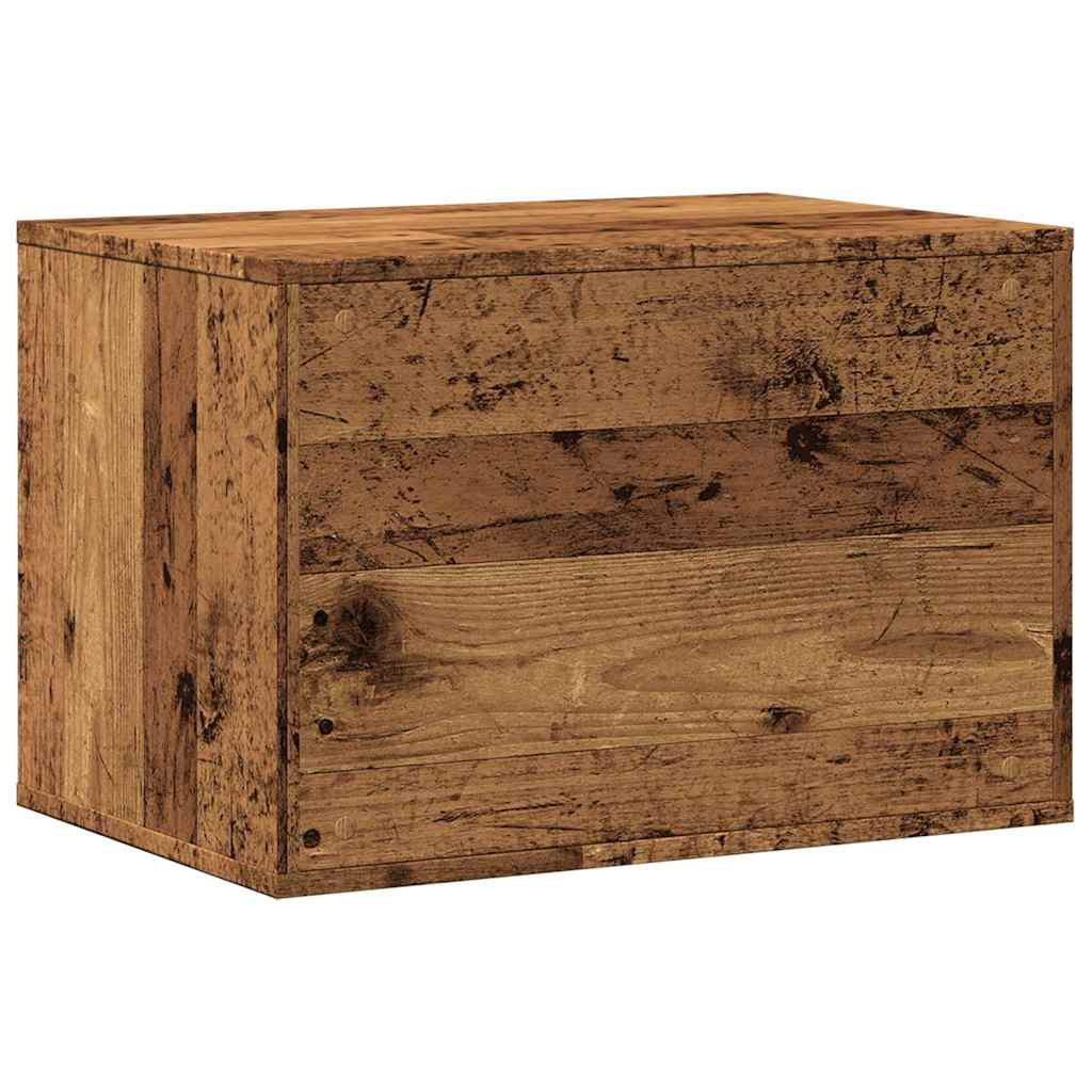 Katzenklo Altholz-Optik 60x40x40 cm Holzwerkstoff