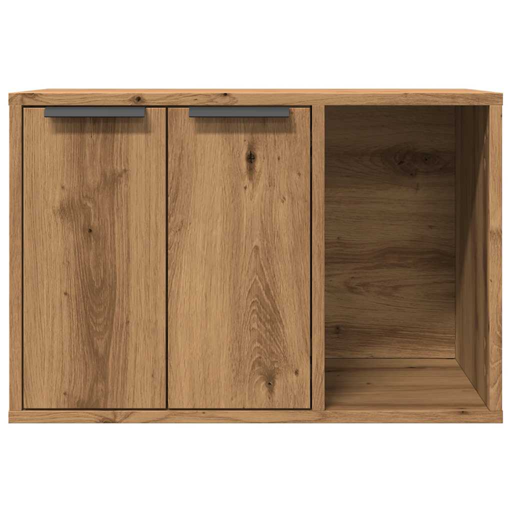 Katzenklo Artisan-Eiche 60x40x40 cm Holzwerkstoff