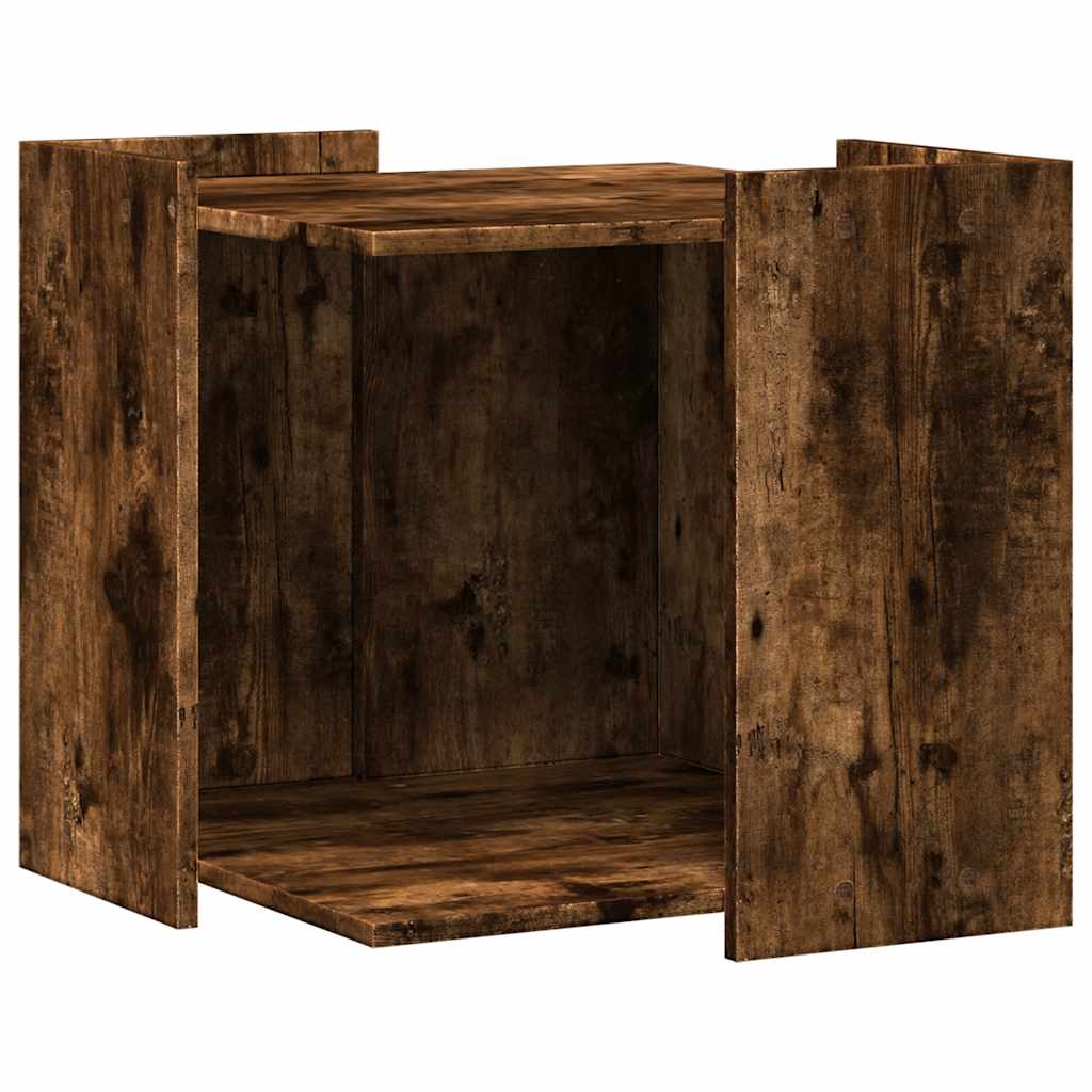 Katzenklo Räuchereiche 53x53x51 cm Holzwerkstoff