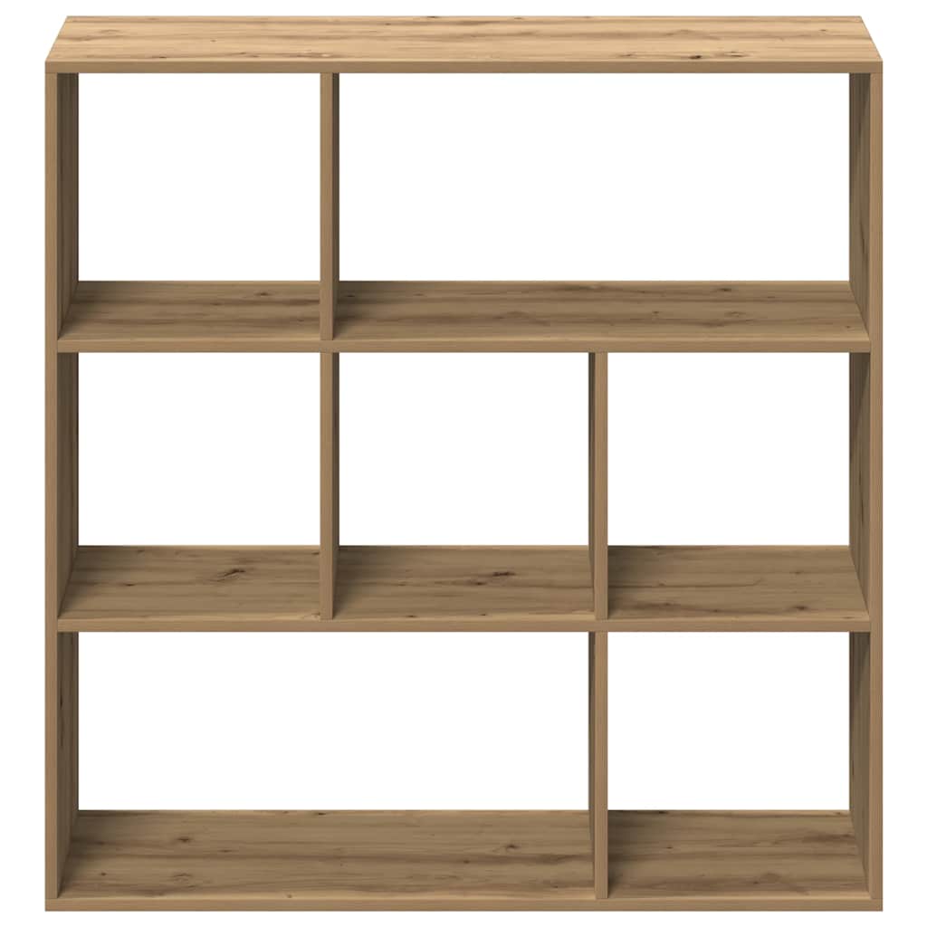 Raumteiler-Bücherregal Artisan-Eiche 102x29x103,5 cm