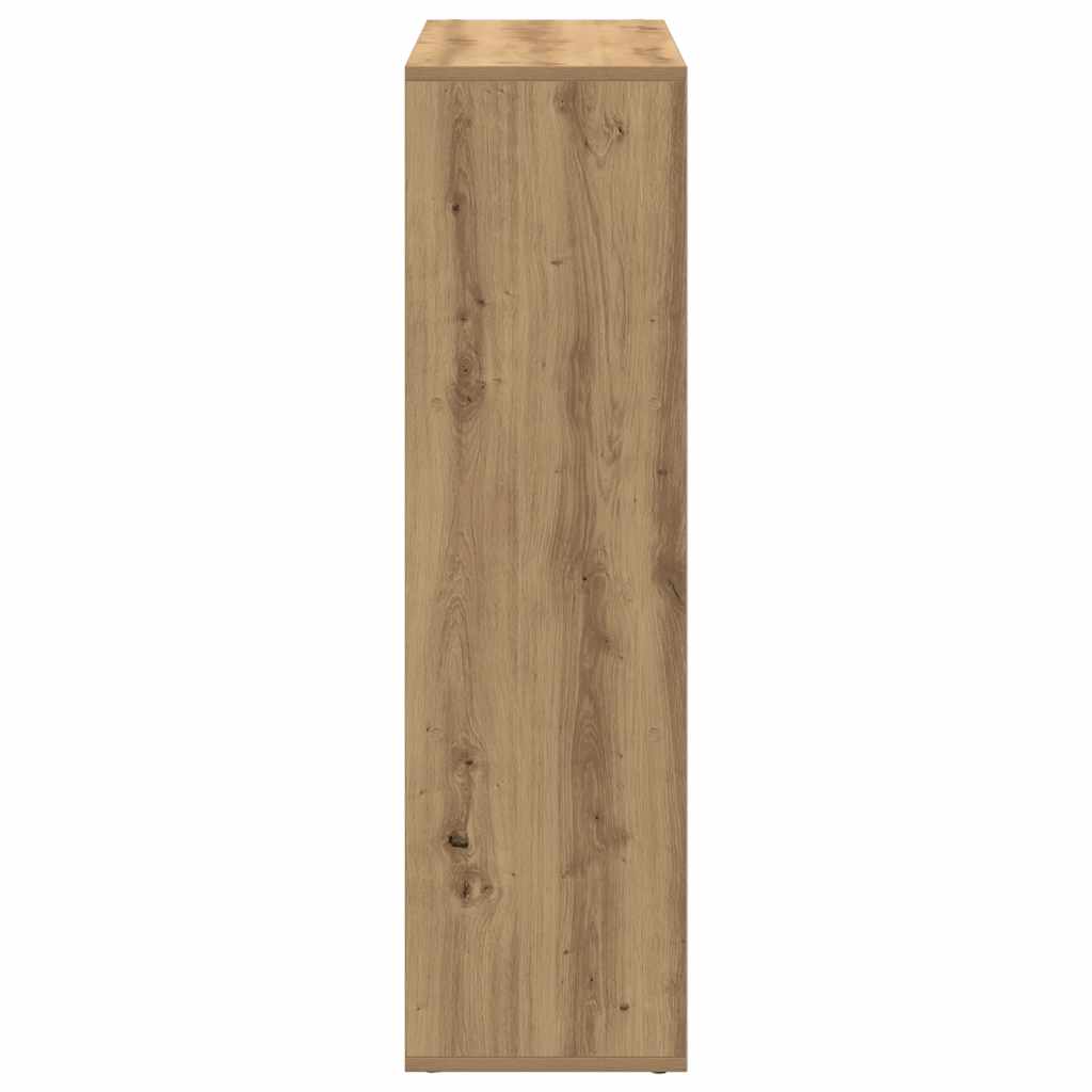 Raumteiler-Bücherregal Artisan-Eiche 102x29x103,5 cm