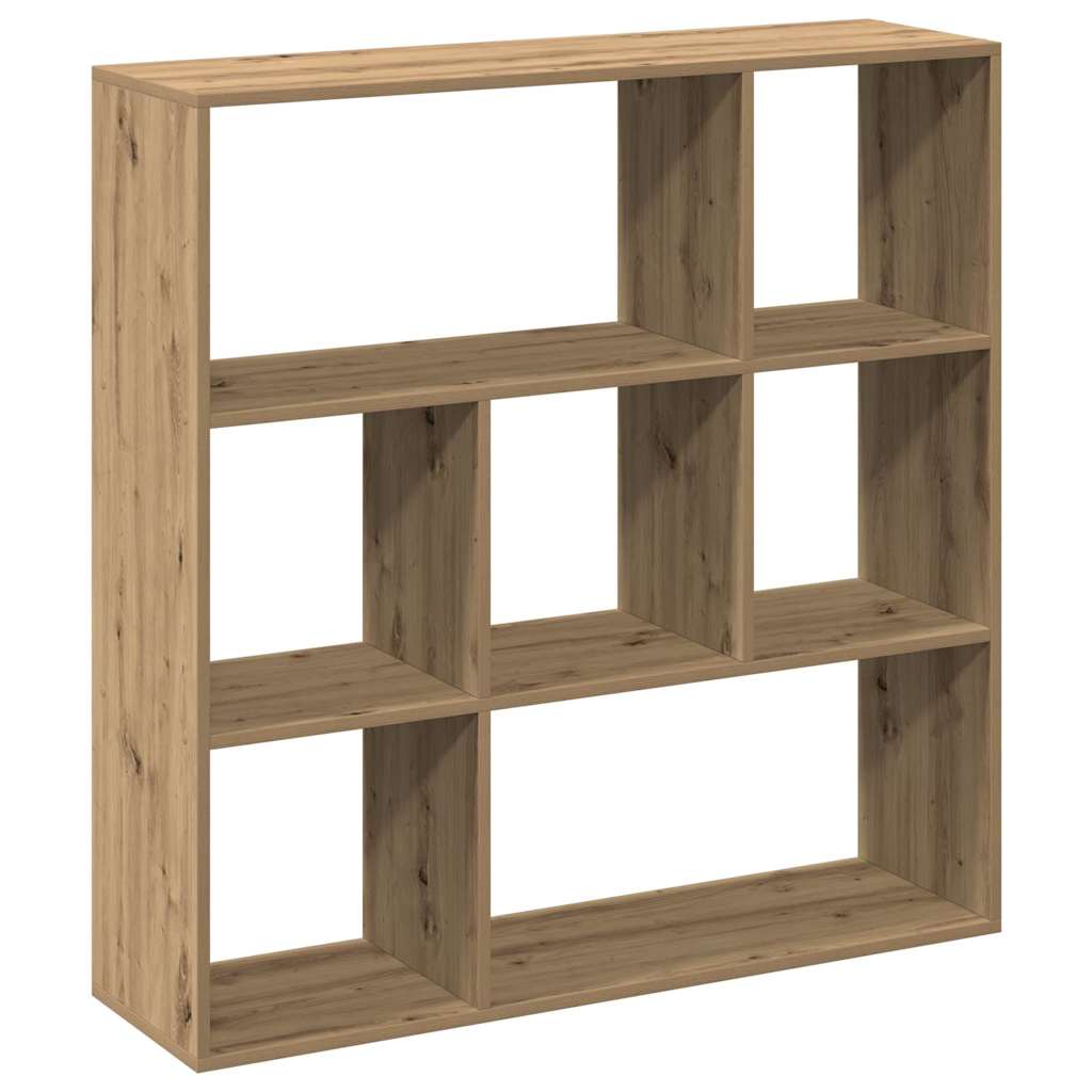 Raumteiler-Bücherregal Artisan-Eiche 102x29x103,5 cm