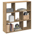 Raumteiler-Bücherregal Artisan-Eiche 102x29x103,5 cm