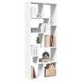 Raumteiler-Bücherregal Weiß 67x25x161,5 cm Holzwerkstoff
