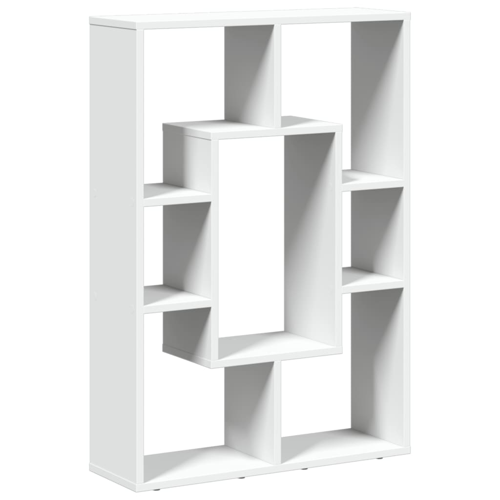 Bücherregal Weiß 63 x 20 x 90 cm Holzwerkstoff