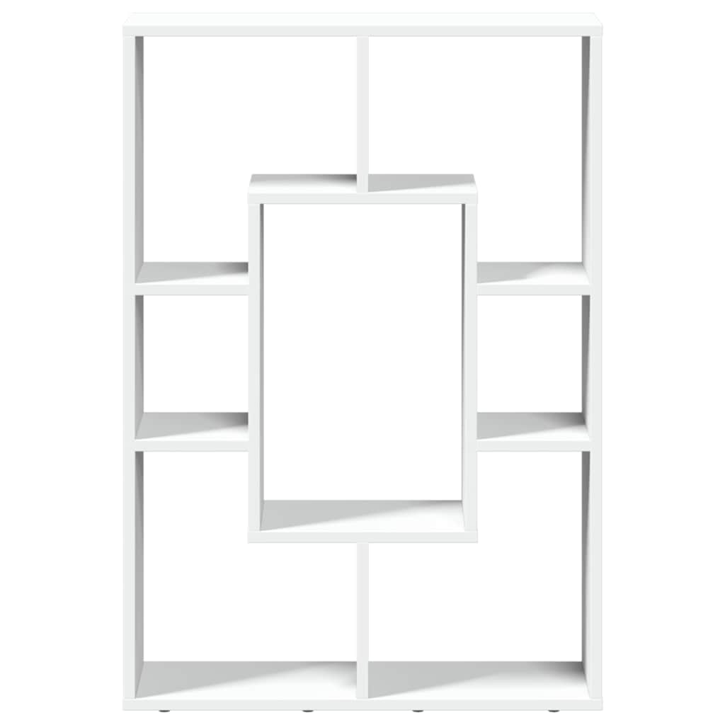 Bücherregal Weiß 63 x 20 x 90 cm Holzwerkstoff