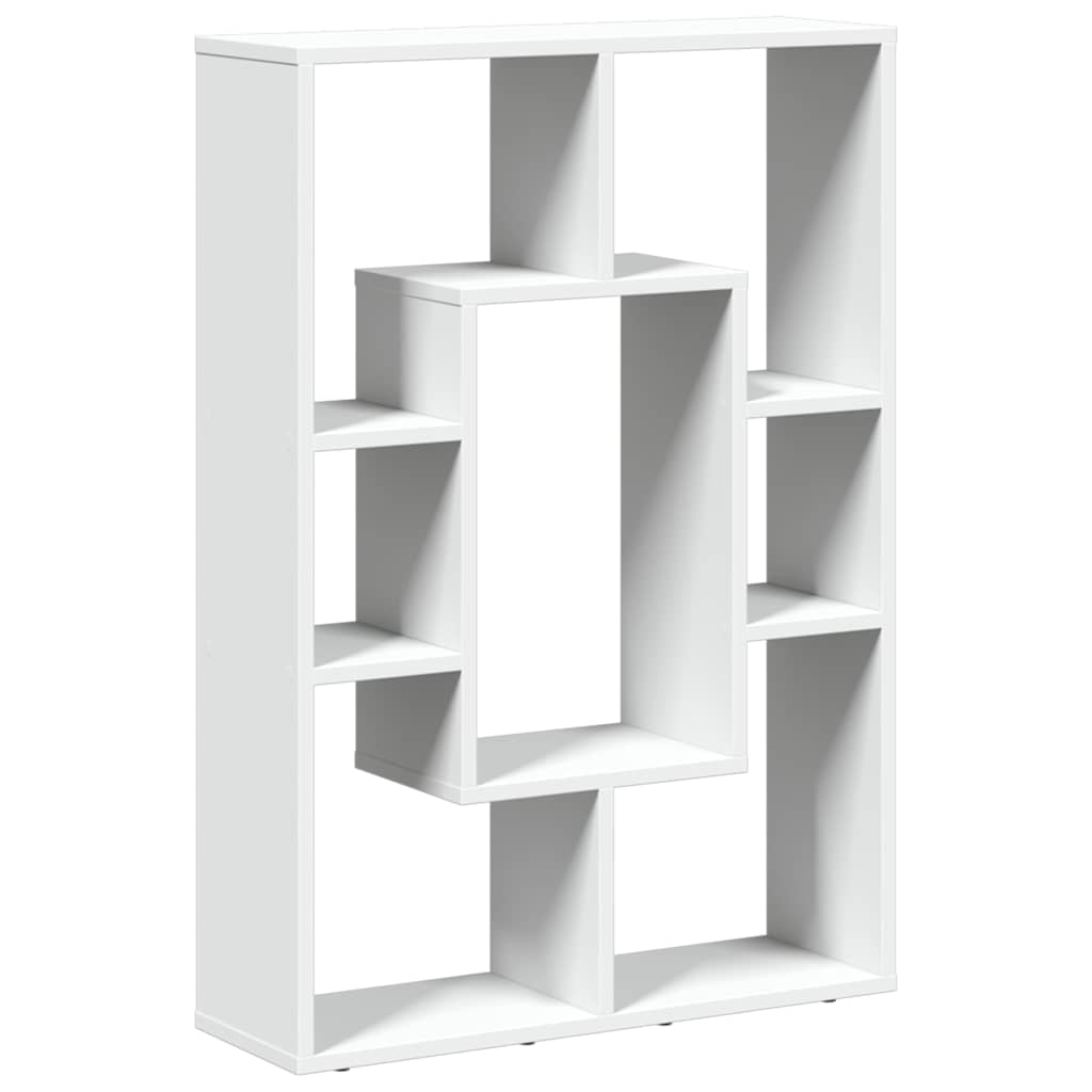 Bücherregal Weiß 63 x 20 x 90 cm Holzwerkstoff