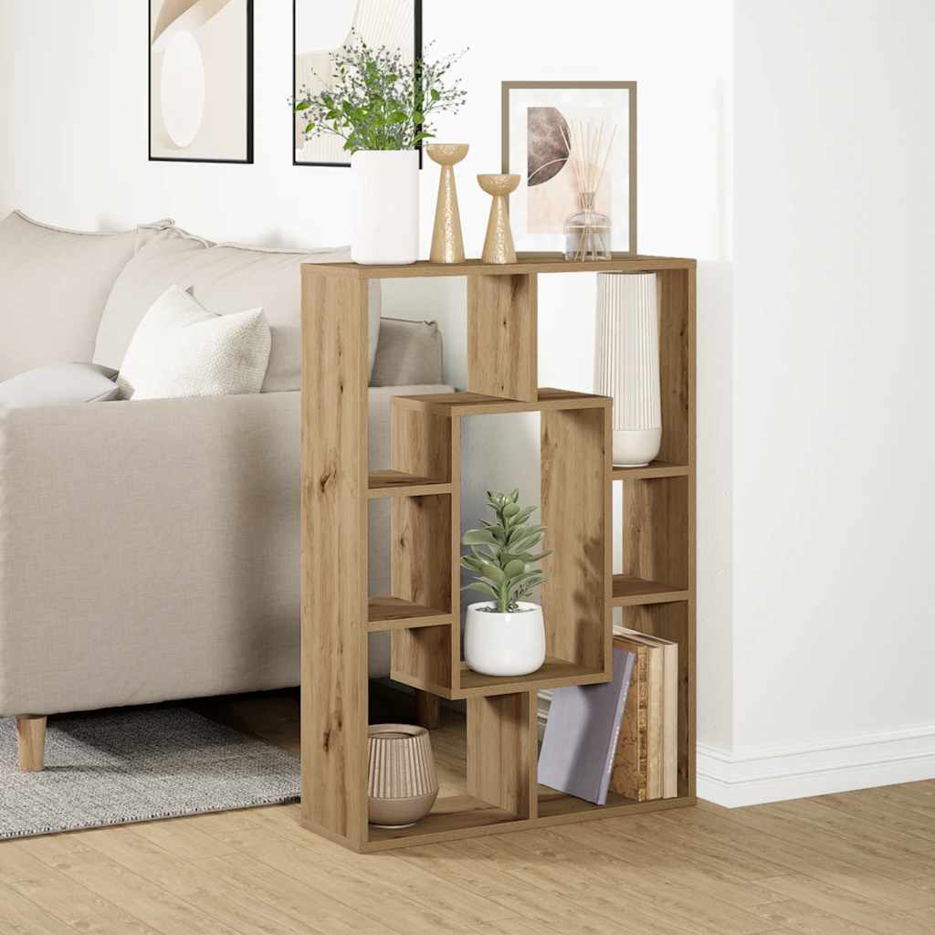 Bücherregal Artisan-Eiche 63x20x90 cm Holzwerkstoff