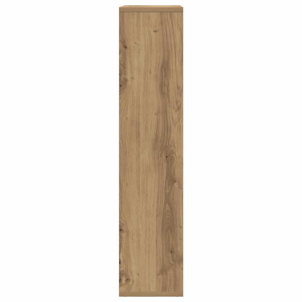 Bücherregal Artisan-Eiche 63x20x90 cm Holzwerkstoff