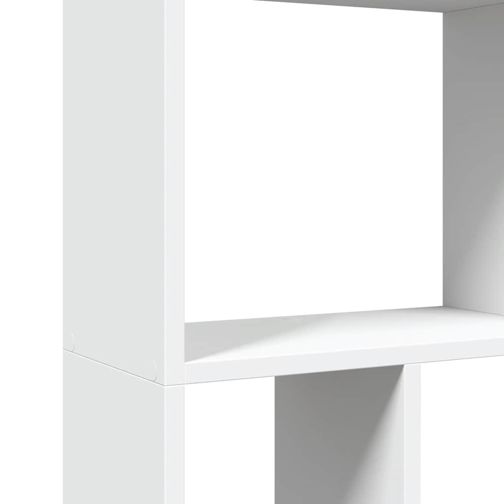 Bücherregal Weiß 60 x 20 x 120,5 cm Holzwerkstoff