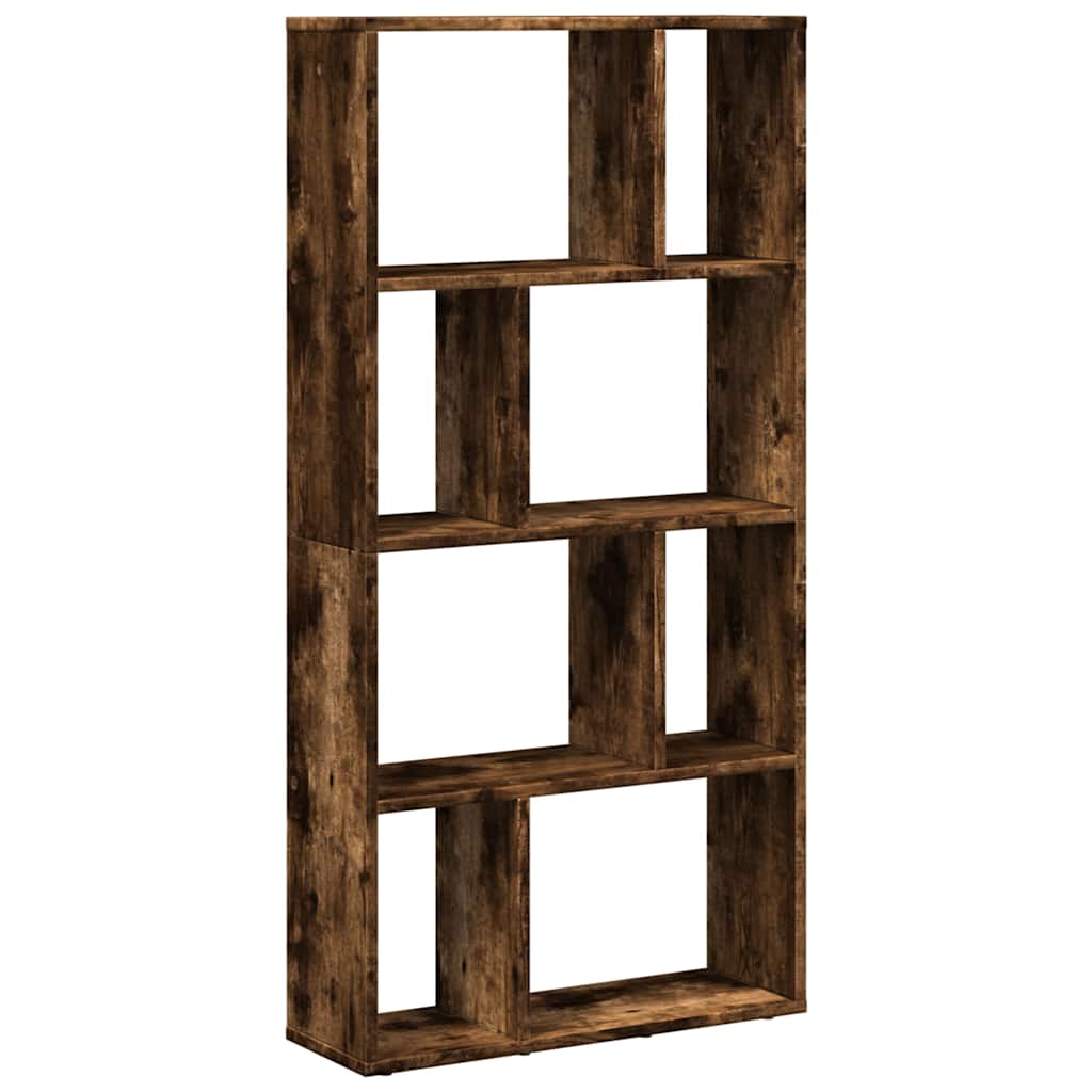 Bücherregal Räuchereiche 60x20x120,5 cm Holzwerkstoff