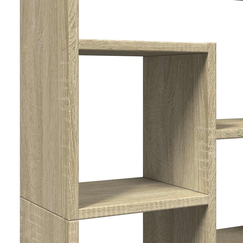 Bücherregal Sonoma-Eiche 72x20x120,5 cm Holzwerkstoff